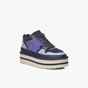 Ugg Pop Punk Women Sneakers Navy/Purple (5407IPQVA)